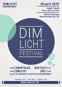 Affiche Dimlichtfestival 2019